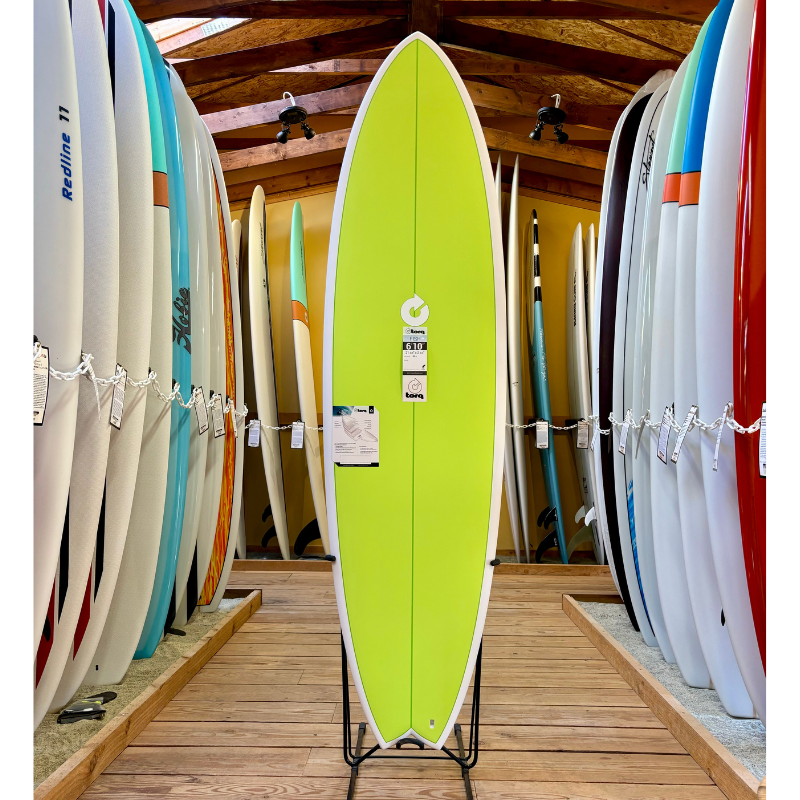 6'10 Torq Fish Lime Deck – Island Surf Company