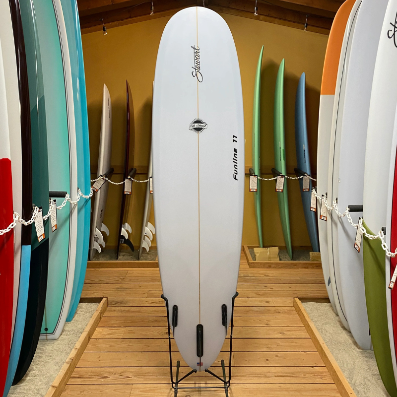 9'6 Torq White Pinline Longboard – Island Surf Company 9'6 Torq White Pinline Longboard – Island Surf Company