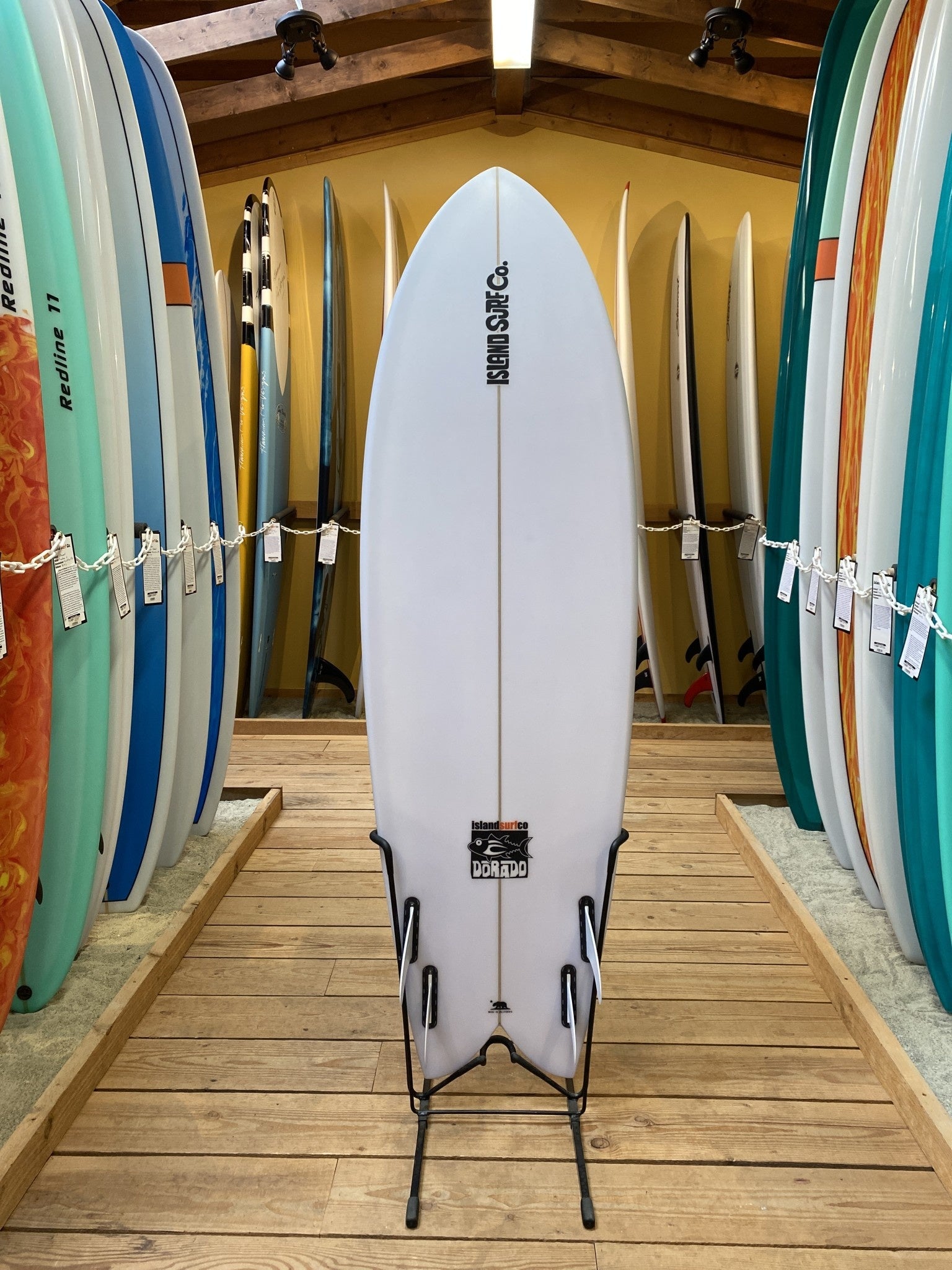 6'4 Island Surf Company Dorado Quad Fish Surfboard 6'4 Island Surf Company Dorado Quad Fish Surfboard