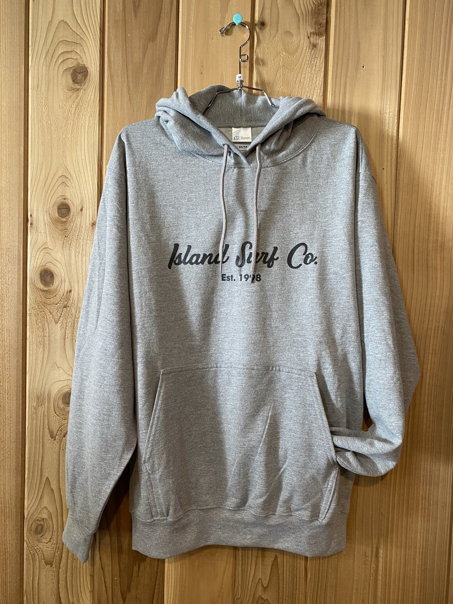 Vintage Island Surf Co. Hoody Athletic Grey XX Large
